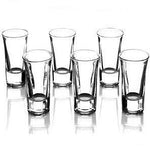 Gmark 2-Ounce Heavy Base Shot Glass Set, Whiskey Shot Glass 12-Pack GM2026