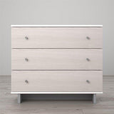 Little Seeds Maple Lane Dove 3 Drawer Dresser, White