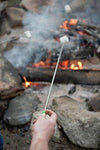 MalloMe Marshmallow Roasting Sticks Set of 10 Telescoping Rotating Smores Skewers & Hot Dog Fork 32 Inch Kids Camping Campfire Fire Pit Accessories | Free Pouch, 10 Bamboo & Marshmallow Sticks Ebook