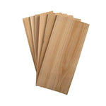 6 Pack Cedar Grilling Planks - Adds Smoky Cedar Flavor to Salmon, Chicken, Veggies and More.