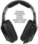 MODOHE G830 Gaming Headset 3.5 mm Wired Over Ear,with Microphone Noise Cancelling Gaming Headphones for Xbox 360/PC/PS4/PS4 PRO/Xbox One/Xbox One S,etc(Black)