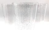 140 pc Plastic Classicware Glass Like Champagne Wedding Parties Toasting Flutes Party Cocktail Cups (Silver Rim)