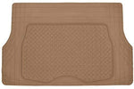 Motor Trend 4pc Gray Car Floor Mats Set Rubber Tortoise Liners w/ Cargo for Auto SUV Trucks