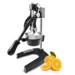 ROVSUN Commercial Grade Citrus Juicer Hand Press Manual Fruit Juicer Juice Squeezer Citrus Orange Lemon Pomegranate (Black)