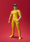 TOP Satisfied S.H.Figuarts 15cm Bruce Lee Yellow Track Suit Action Figure KungFu Toy Doll Kid Fighter Lovely Gift