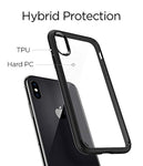 Spigen Ultra Hybrid Designed for Apple iPhone Xs Case (2018) / Designed for Apple iPhone X Case (2017) - Matte Black