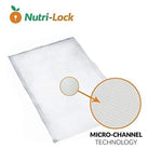 Nutri-Lock Vacuum Sealer Bags. 100 Gallon Bags 11x16 Inch. Commercial Grade Food Sealer Bags for FoodSaver, Sous Vide