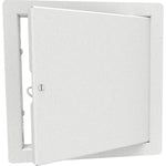 Babcock-Davis 16" x 16" Architectural Access Door, White, Flush Mount, Cam Latch