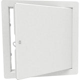 Babcock-Davis 16" x 16" Architectural Access Door, White, Flush Mount, Cam Latch