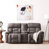 Lane Home Furnishings 50755BR-195 Dorado Charcoal CUDDLER RECLINER