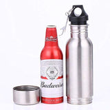 Beer Bottle Insulator, Stainless Steel Beer Bottle Insulator (2 Pack) Keeps Beer Colder With Opener/Beer Bottle Holder For Outdoor or Party