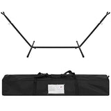 Double Hammock with Space Saving Steel Stand Includes Portable Carrying Case by Best Choice Products