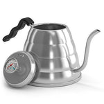 Coffee Gator Pour Over Kettle - With Gooseneck Spout and Thermometer (40floz)