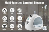 ETTG Garment Steamer,Heavy Duty Powerful Clothes Steamer 1500W with 360 Upright Steamer for Clothes Standing Fast-Heating Fabric Steamer with Foldable Garment Hanger-Gray (Gray)