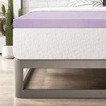 Best Price Mattress 2 Inch Memory Foam Bed Topper with with Lavender Cooling Mattress Pad, Twin Size,