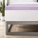 Best Price Mattress 2 Inch Memory Foam Bed Topper with with Lavender Cooling Mattress Pad, Twin Size,