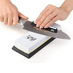 TAIDEA 1000/3000 GRIT COMBINATION CORUNDUM WHETSTONE KNIFE SHARPENING STONE / DOUBLE TWO-SIDED