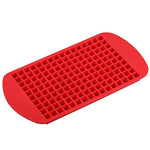 Mini Ice Cube Trays 160 Small Cube Silicone Molds For Kitchen Bar Party Drinks,BPA-Free,3 PCS