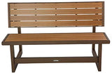 LIFETIME 60139 Outdoor Convertible Bench, 55 Inch, Mocha Brown