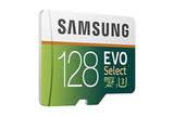 Samsung 128GB 100MB/s (U3) MicroSD EVO Select Memory Card with Adapter (MB-ME128GA/AM)