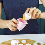 Hag and MaTH 6 Egg Cooker Cups for Boiling or Microwave, Hard Boiled Egg Maker Without the Shell, Pack of 6 Silicone Egg Poacher Cups and Lids + Bonus Items