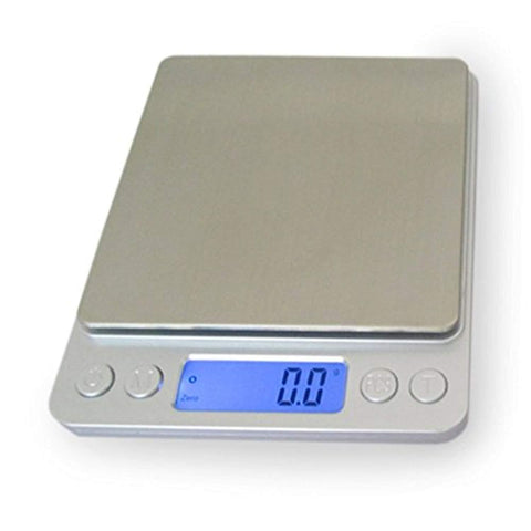 Smart Digital Scale | 3000g/0.1g Accurate Multipurpose Electronic Kitchen Scale with Hefty ABS Stainless Steel for Food Spice Herbs | Smart Auto Power and Precise 105.8oz /0.003oz Measurement | 917