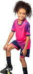 PAIRFORMANCE Boys' Soccer Jerseys Sports Team Training Uniform Age 4-12 Boys-Girls Youth Shirts and Shorts Set Indoor Soccer