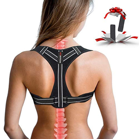 Posture Corrector for Women, Adjustable Back Posture Corrector for Men, Effective Comfortable Best Back Brace for Posture under Clothes, Back Support Posture Brace for Shoulder and Back Pain Relief