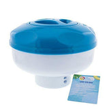 U.S. Pool Supply Pool Floating Collapsible Chlorine 3" or 4" Tablet Chemical Dispenser, 8" Diameter - Adjustable Balanced Chemical Delivery