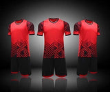 PAIRFORMANCE Boys' Soccer Jerseys Sports Team Training Uniform Age 4-12 Boys-Girls Youth Shirts and Shorts Set Indoor Soccer