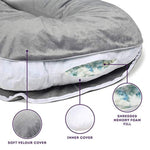 Milliard U Shaped Body Pillow Memory Foam Comfort for Sleeping, for Pregnancy and Maternity Use