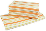 COTTON CRAFT - 12 Pack - Twill Stripe Kitchen Towel - Multi- 100% Cotton - Oversized 16x28 - Modern Clean Striped Pattern