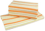 COTTON CRAFT - 12 Pack - Twill Stripe Kitchen Towel - Multi- 100% Cotton - Oversized 16x28 - Modern Clean Striped Pattern