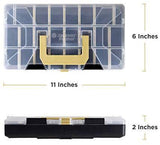 Deluxe Hardware Assortment Kit with Professional"No Mix" Case (1,300 Piece, 60 Sizes, Nuts, Bolts, Washers & Screws)