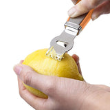 Gelindo Lemon Squeezer with Lemon Zester Grater - Heavy Duty - Easy to Use - Large Bowl, Silver