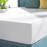 Zinus Memory Foam 12 Inch Green Tea Mattress, Twin, White