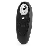 Culinaire Smooth Edge Automatic Electric Can Opener Chrome Plated Finish (Stainless Steel - Black)