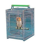 P & P Acrylic Parrot Travel Carrier CAGE Bird Cages Toy Toys Quakers, Lories, Senegal, Parakeet, Parrot