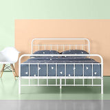 Zinus Florence Metal Platform Bed Frame / Mattress Foundation / No Box Spring Needed, Twin