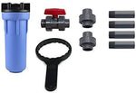 Aquasana Whole House Well Water Filter System w/ UV Purifier & Salt-Free Descaler - Filters Sediment & 97% Of Chlorine - Carbon & KDF Home Water Filtration - 500,000 Gl