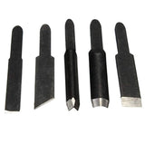 Woodworking Carving Chisel Electric Carving Machine Tool with 5 Carving Blades