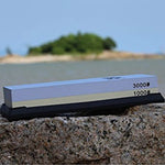 TAIDEA 1000/3000 GRIT COMBINATION CORUNDUM WHETSTONE KNIFE SHARPENING STONE / DOUBLE TWO-SIDED