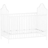 Little Seeds Rowan Valley Lanley Metal Crib and Changing Table Set, Black