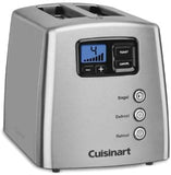 Cuisinart Touch to Toast Leverless toaster, 4-Slice, Brushed Stainless Steel