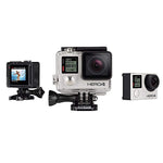 GoPro HERO 4 Silver Edition 12MP Waterproof Sports & Action Camera Bundle with 2 Batteries