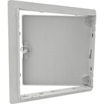 Babcock-Davis 16" x 16" Architectural Access Door, White, Flush Mount, Cam Latch