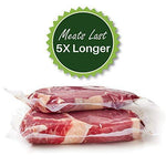 4 Jumbo 11" x 50' Commercial Vacuum Sealer Saver Bags Sous Vide Food Storage by VacSealBags