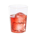 Clear Plastic Cups | 10 oz. 100 Pack | Hard Disposable Cups | Plastic Wine Cups | Plastic Cocktail Glasses | Large Plastic Drinking Cups | Plastic Party Punch Cups | Bulk Wedding Plastic Tumblers