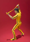 TOP Satisfied S.H.Figuarts 15cm Bruce Lee Yellow Track Suit Action Figure KungFu Toy Doll Kid Fighter Lovely Gift