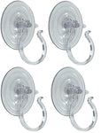 Holiday Joy - 4 Wreath Holders - World's Strongest All Purpose Giant Suction Cups - Perfect Wreath Hangers